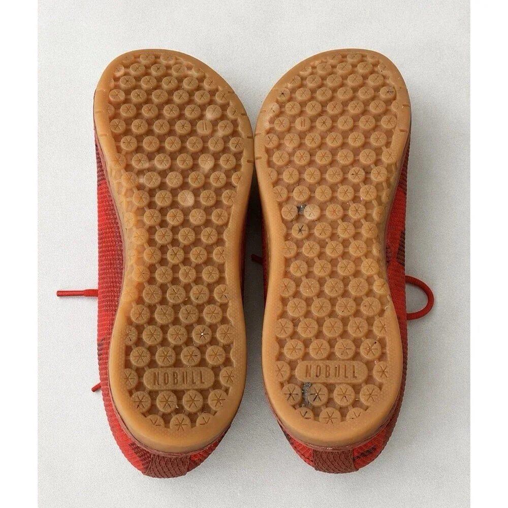 NOBULL Outwork Project Red Camo Trainer Sneakers Tennis Shoes Women 7.5, Men 6